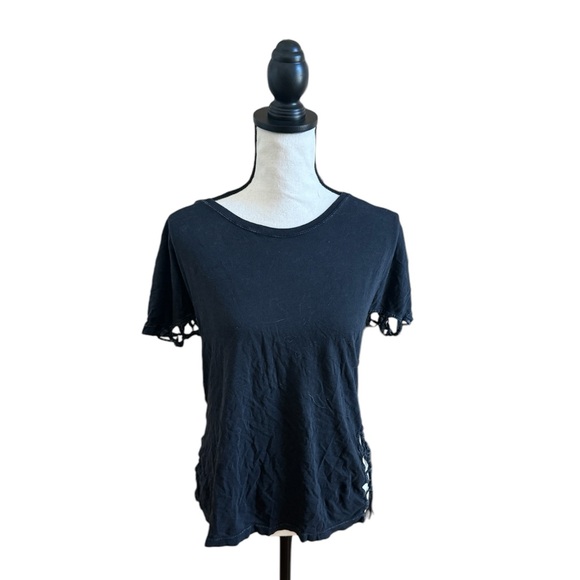 Net Back Short Sleeve Tee - Picture 2 of 2